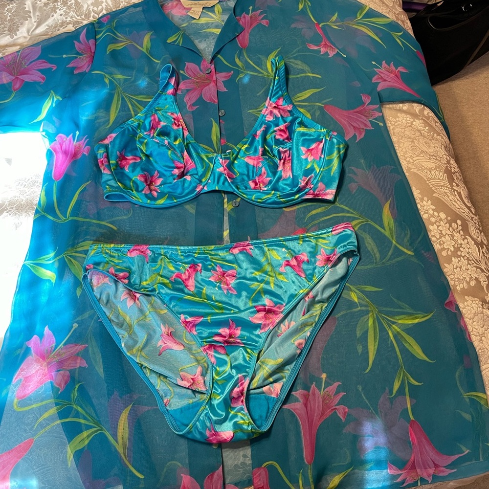 Intimate wear or swim with cover up